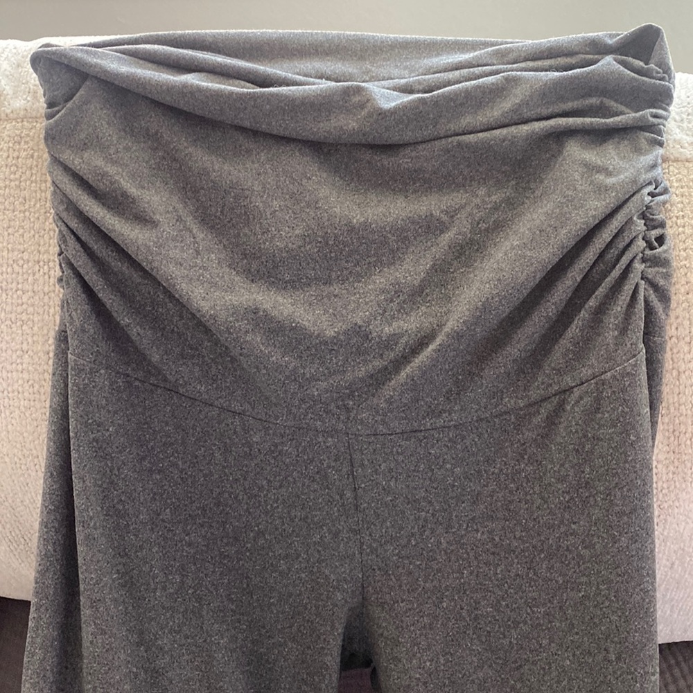 Grey pregnancy stretch daily cotton pant